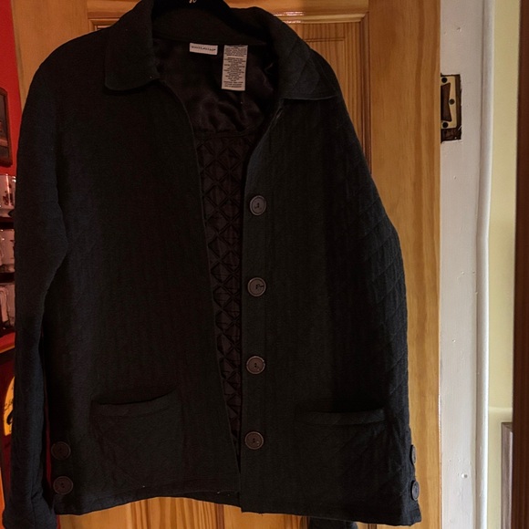 White Stag Jackets & Blazers - White Stag grey diamond pattern jacket size medium (8/10).